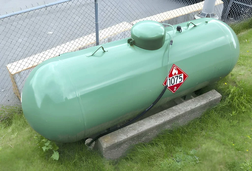 Installing a Propane Tank